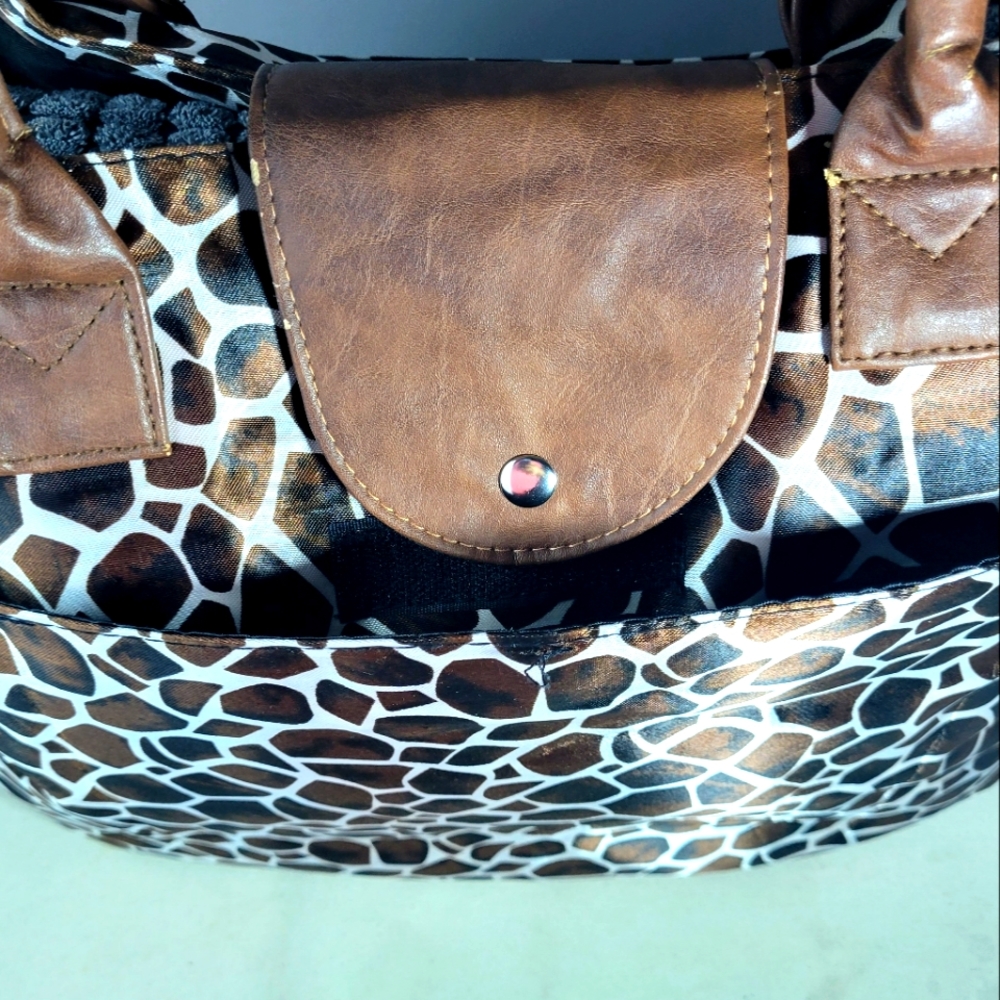 New Versatile Foldable Animal Print Tote Bag/Travel Bag/Laptop Bag/Shopp… - Picture 6 of 13